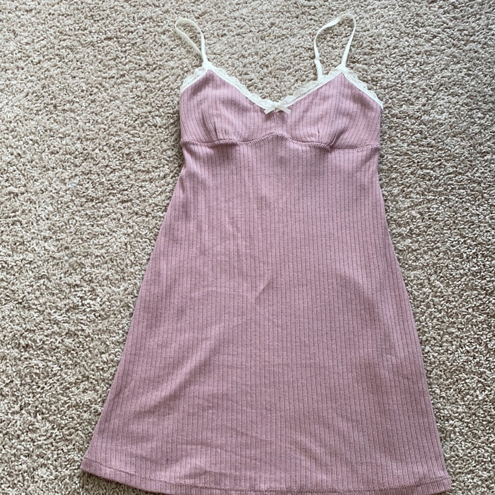 Forever 21 pink slip dress